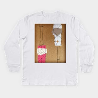 Canoe paddles Kids Long Sleeve T-Shirt